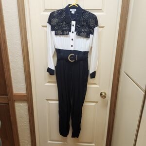 Black and White Jumpsuit